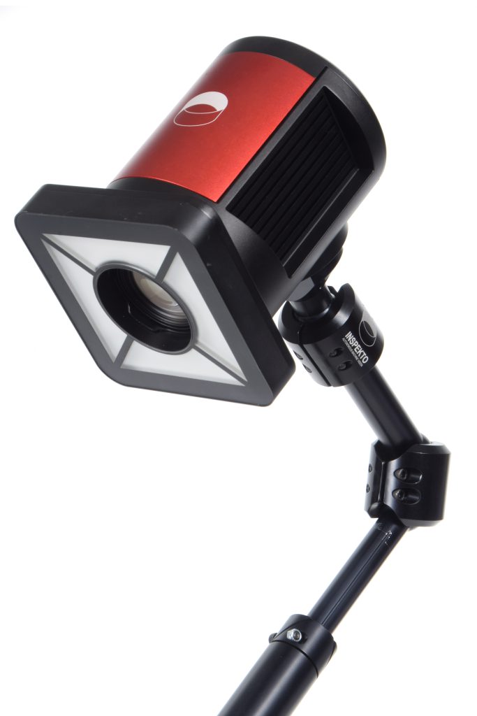 Inspekto S70 machine vision system, camera and lighting