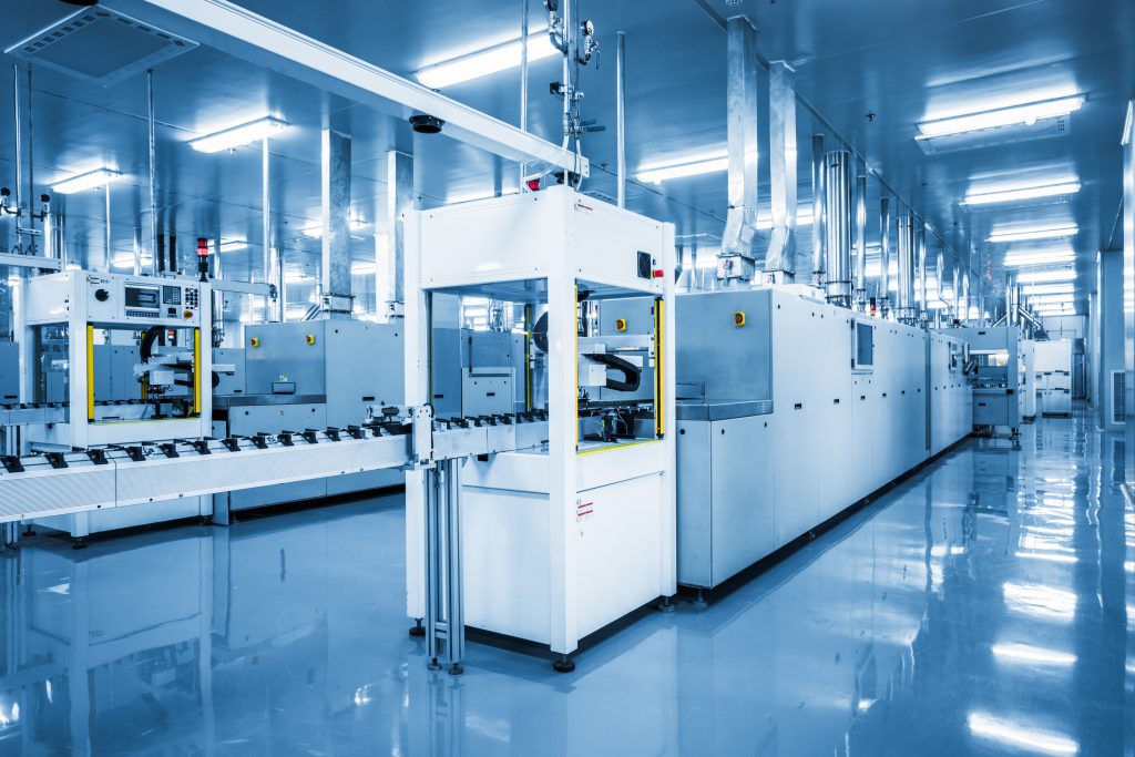 Advanced manufacturing facility view