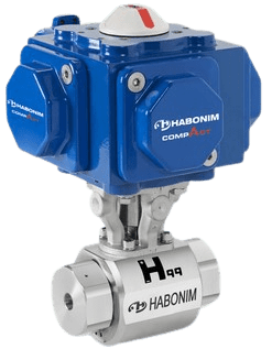 Habonim Hydrogen Valve Size Range 1⁄4”- 1 ” (DN8-DN25) Pressure Range 1034 bar (15,000 psi) • 3 pieces • High Pressure Cone & Thread / Threaded / Weld end connections • Double body sealing • High cycle fugitive emission fire-safe HermetiX stem seal • Actuator ready with ISO plate